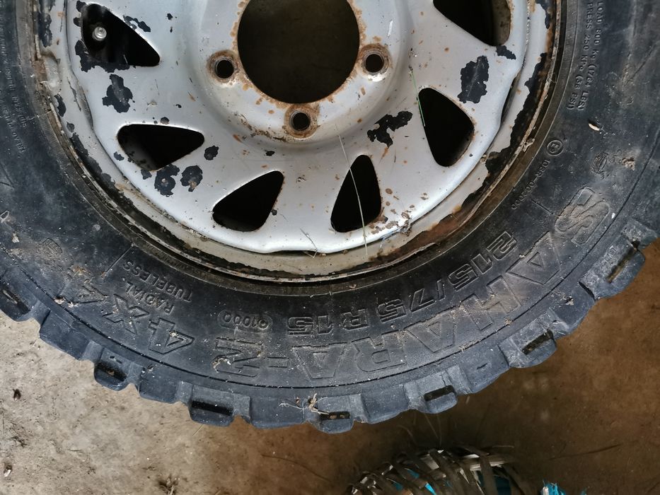 Suzuki Rezerva offroad 15" si BF Goodrich 16"