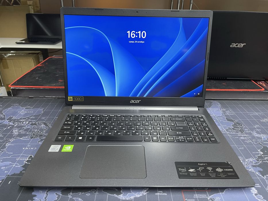 Ноутбук Aspire 5 Core i3-1005G1/8GB/SSD256 HDD1000GB