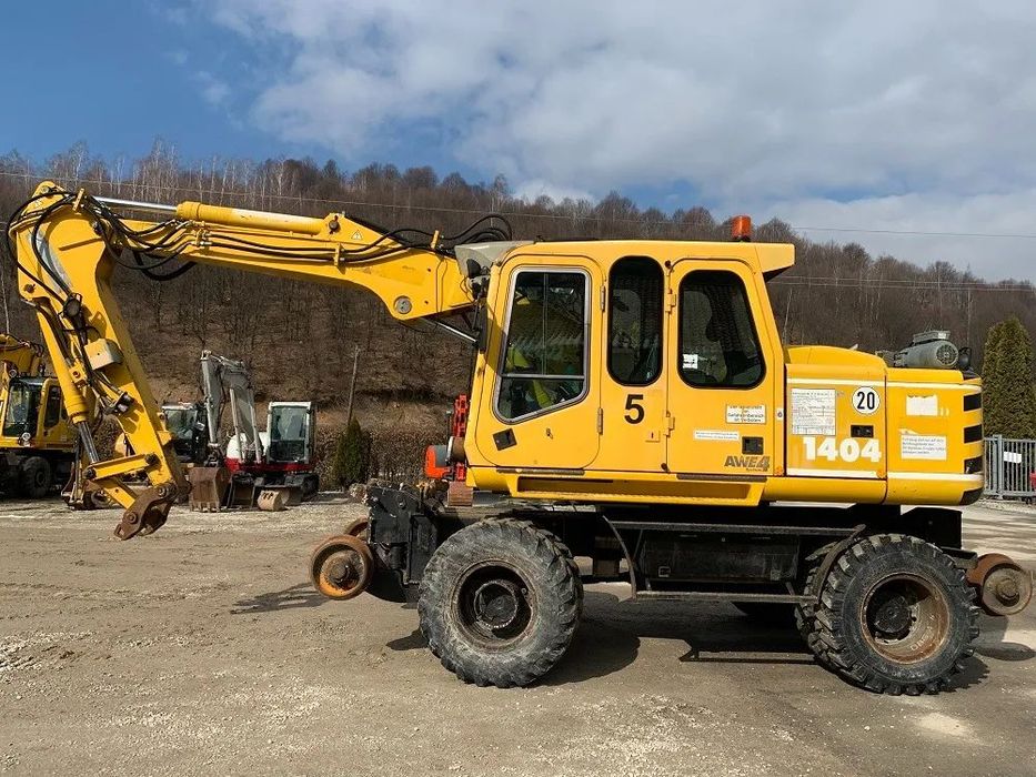 Atlas 1404 KWZ Excavator pentru Cale Ferata