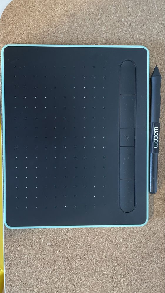 Tableta grafica Wacom Intuos S Bluetooth, Pistachio