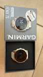 Ceas Garmin 7S, Sapphire Solar, 42 mm, culoare Gold Sand