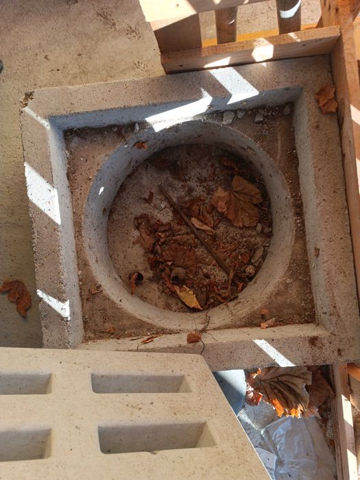 Рамка и решетка от стоманобетон