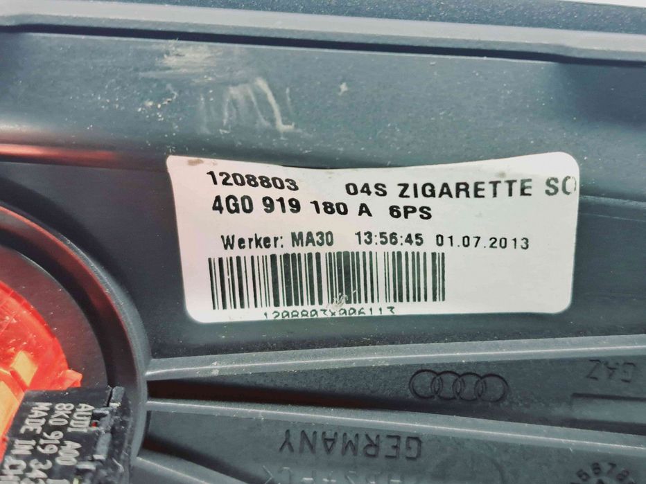 Grila aerisire spate Audi A6 (4G2, C7) [Fabr 2012-2017] 4G0919180A