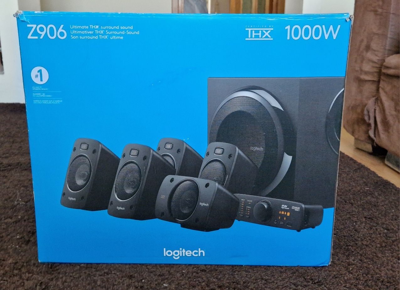 Logitech 5.1 z906 500w (RMS), Audiotechnica M30X,  consola DJ