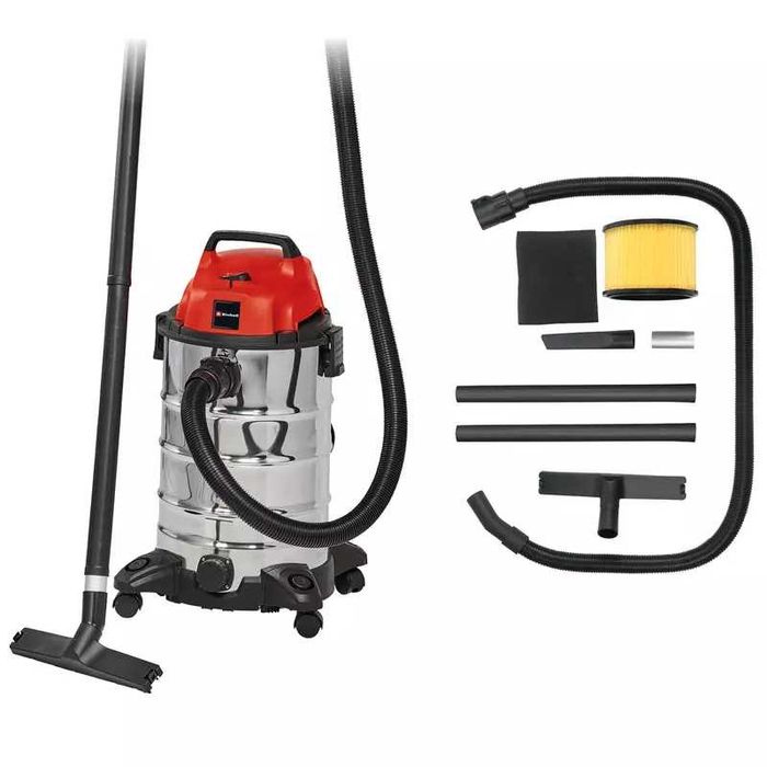 Пылесос строительный Einhell TC-VC 1930 SA Kit 30L, 20L,15L  Гарантия