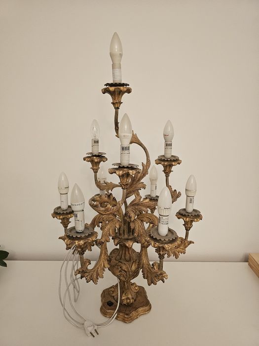 Лампа ретро электрическая