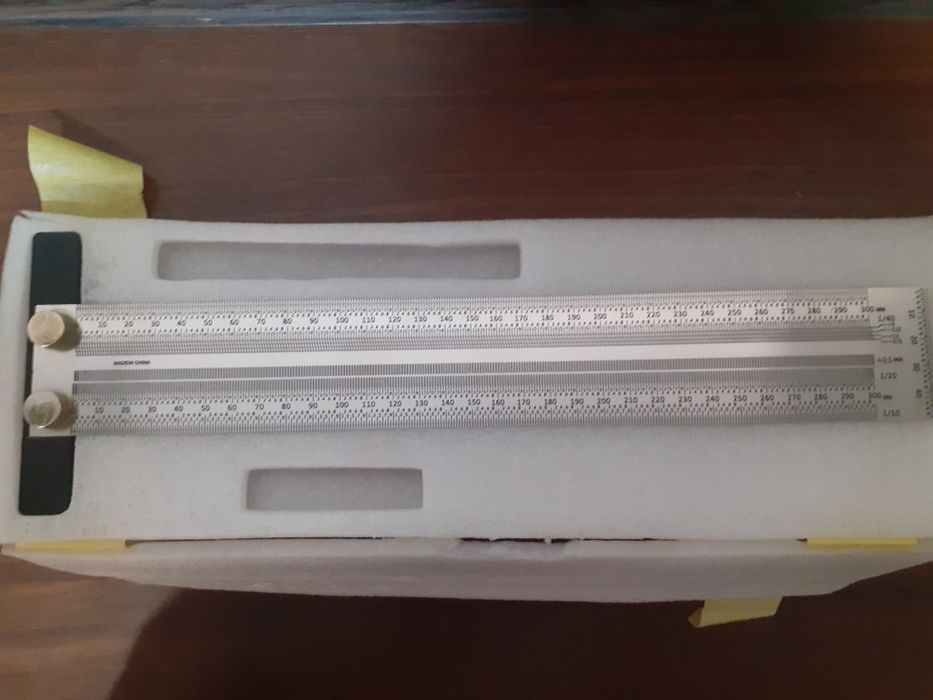 Линейка микро миллиметр