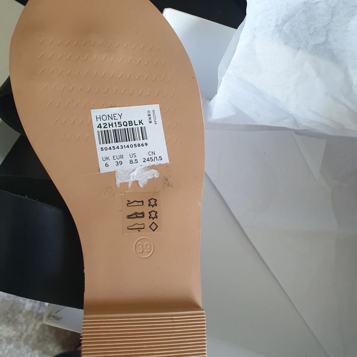 Sandale piele Topshop noi