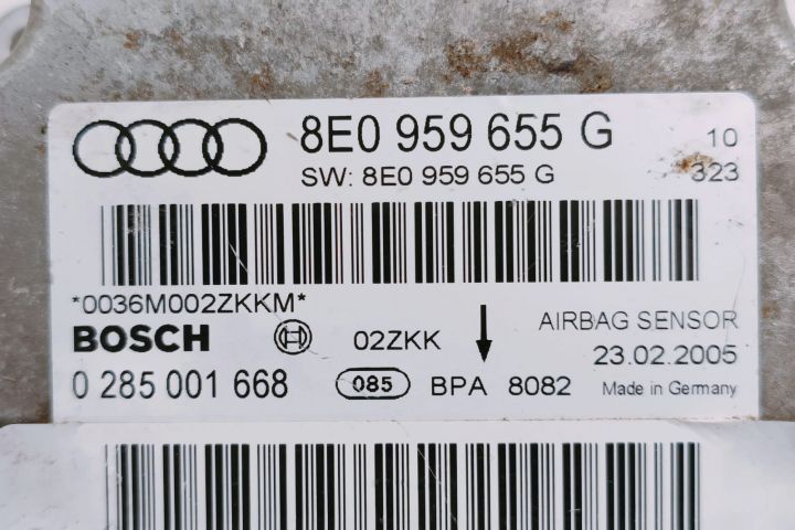 Calculator airbag  8E0959655G Audi A4 B7