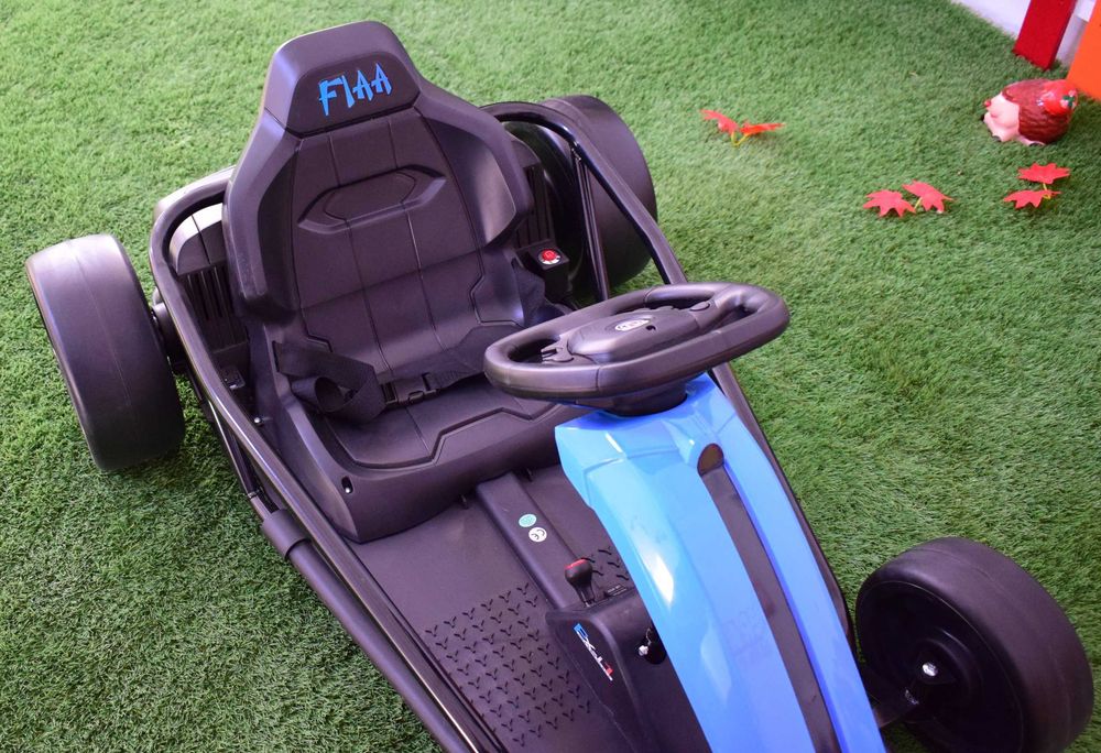 Masinuta-Kart Electric pentru copii BJX1968 2 x 250W 24V #Blue