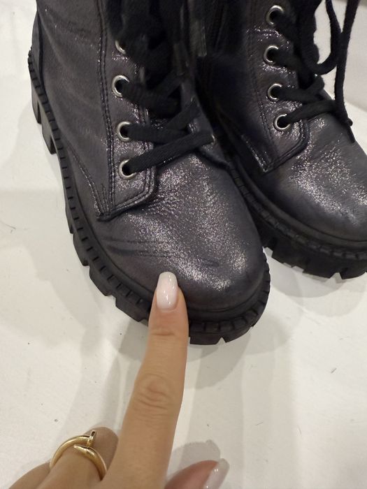 Детски боти от естествена кожа 32 номер