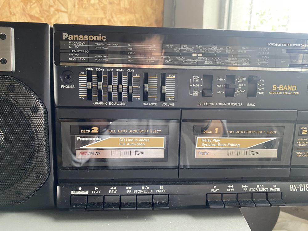 Panasonics RX-CT800 радиокасетофон