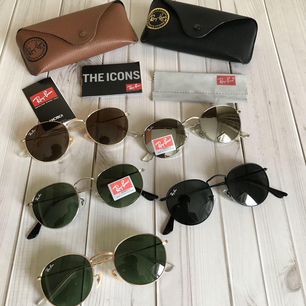 Ray-ban Round rb3447. Солнцезащитные очки. Рей бан.