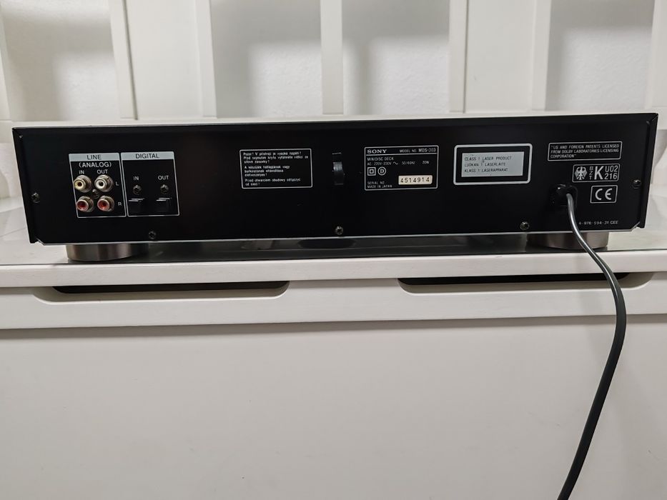 Minidisc Sony MDS 303, Germania