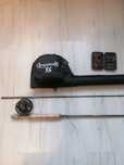 Set premium de pescuit la musca, fly fishing, nou