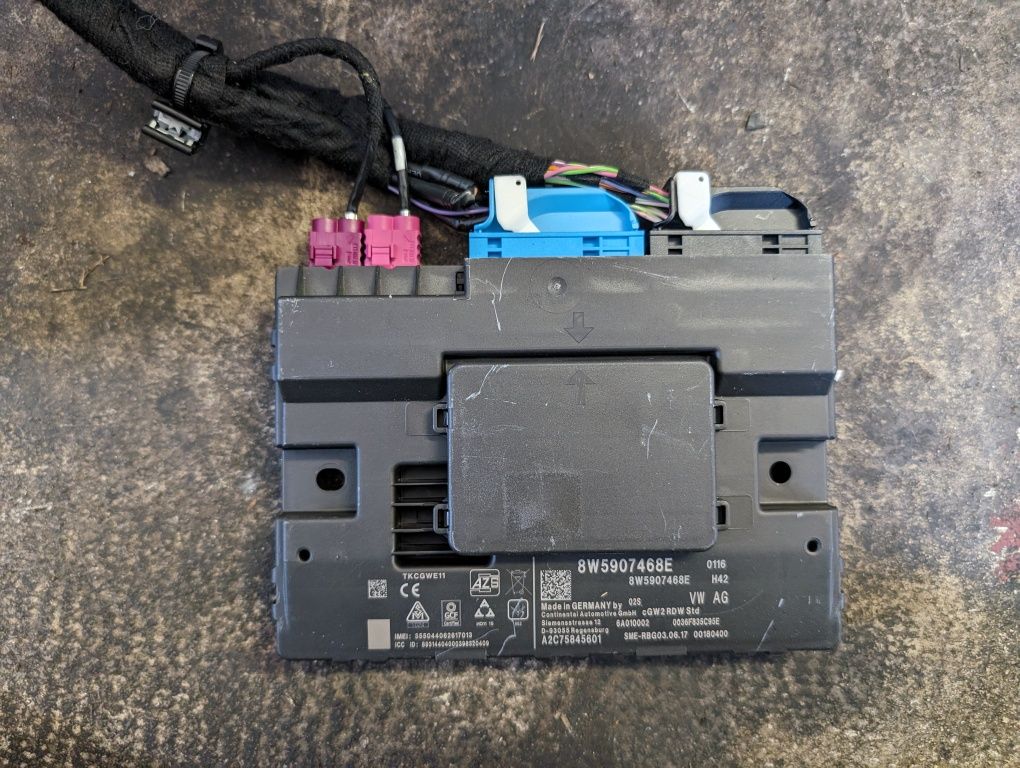 Calculator modul can gateway audi a4 b9 a5 f5 q5 fy 2019