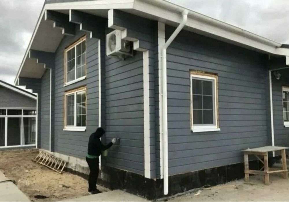 Покраска и реставрация домов