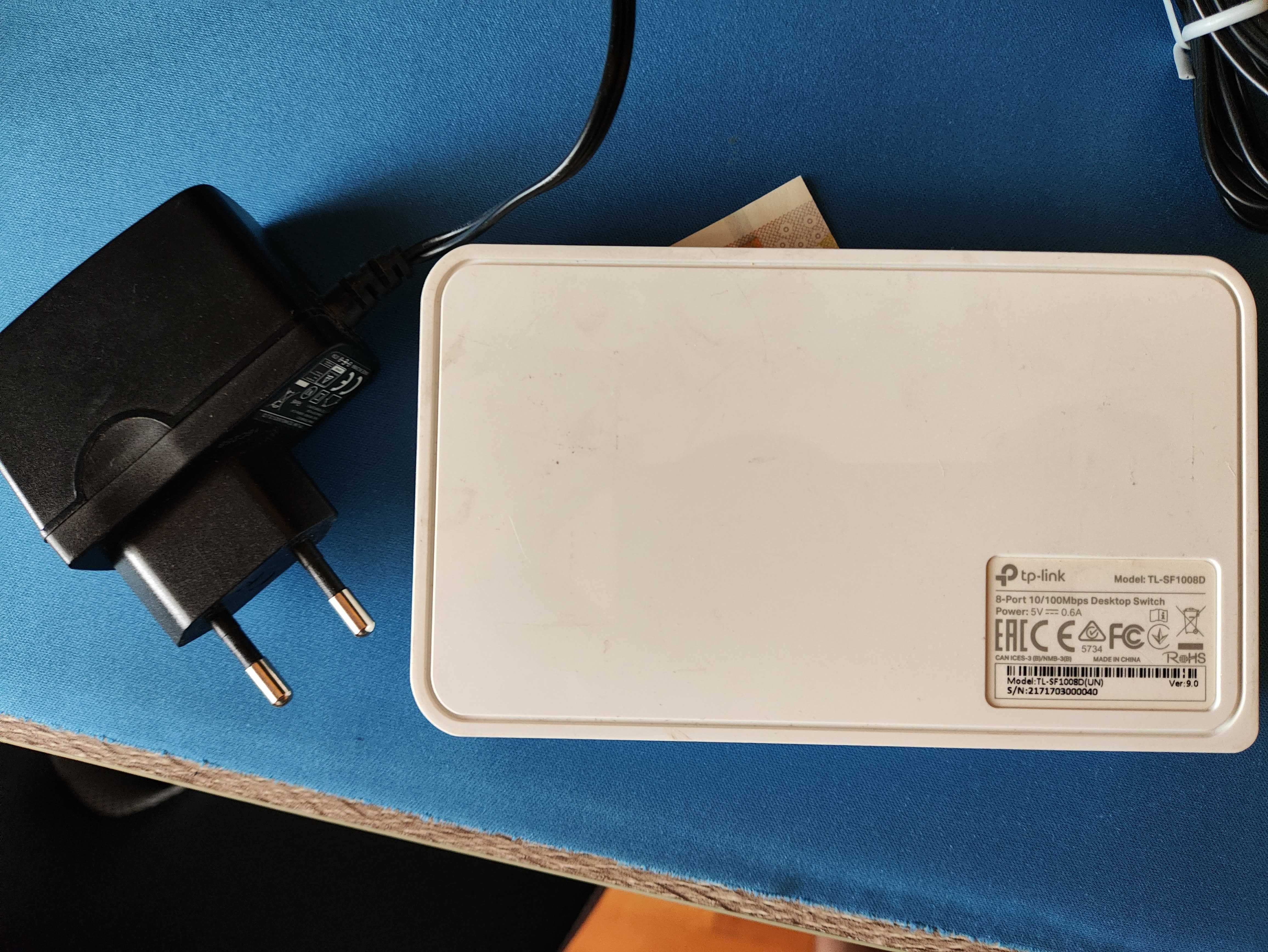 Суич TP-Link TL-SF1008D 8x порта