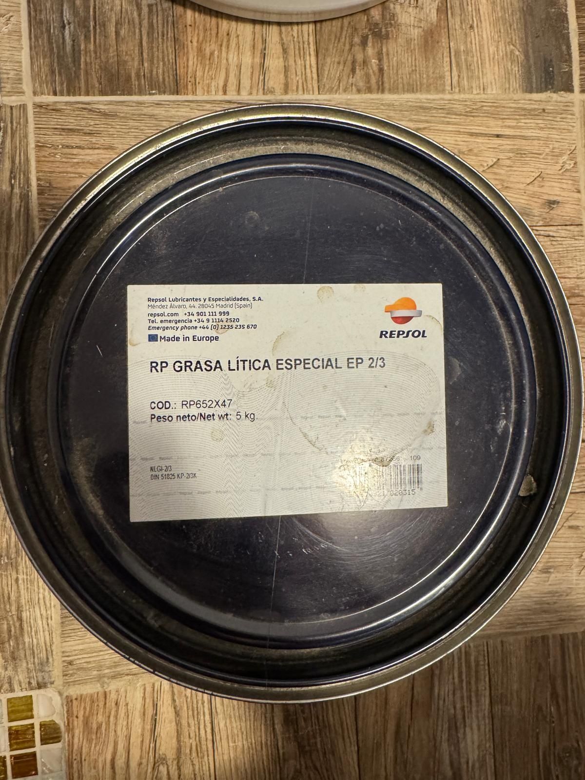 Vaselina repsol 5 kg