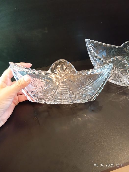 Салатницы хрусталь