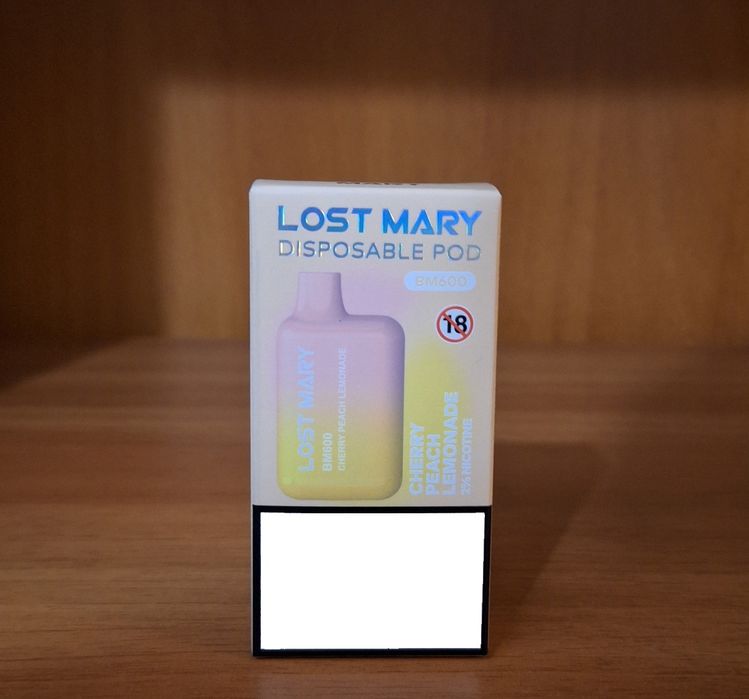 Cutie 10 buc. Lost Mary Cherry Peach Lemonade 600 puffs