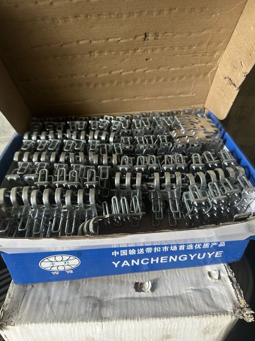 скоба транспортер ленталар улаш учун