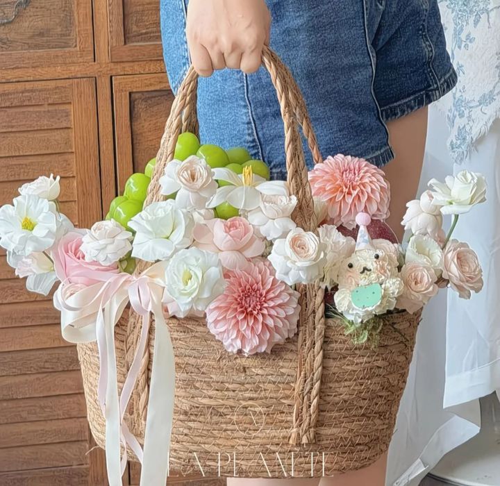 Корзина 35х24 для цветов и подарков