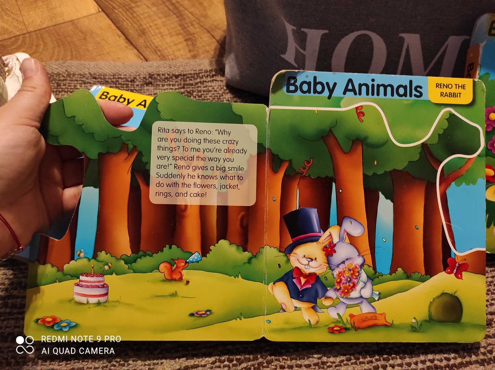 Детски книжки на английски!  Baby Animals, подходяща и за ученици.