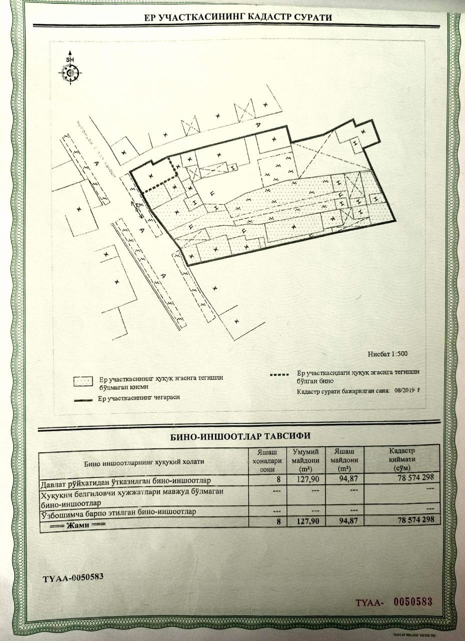 Продам участок 5,5 сотых с домом