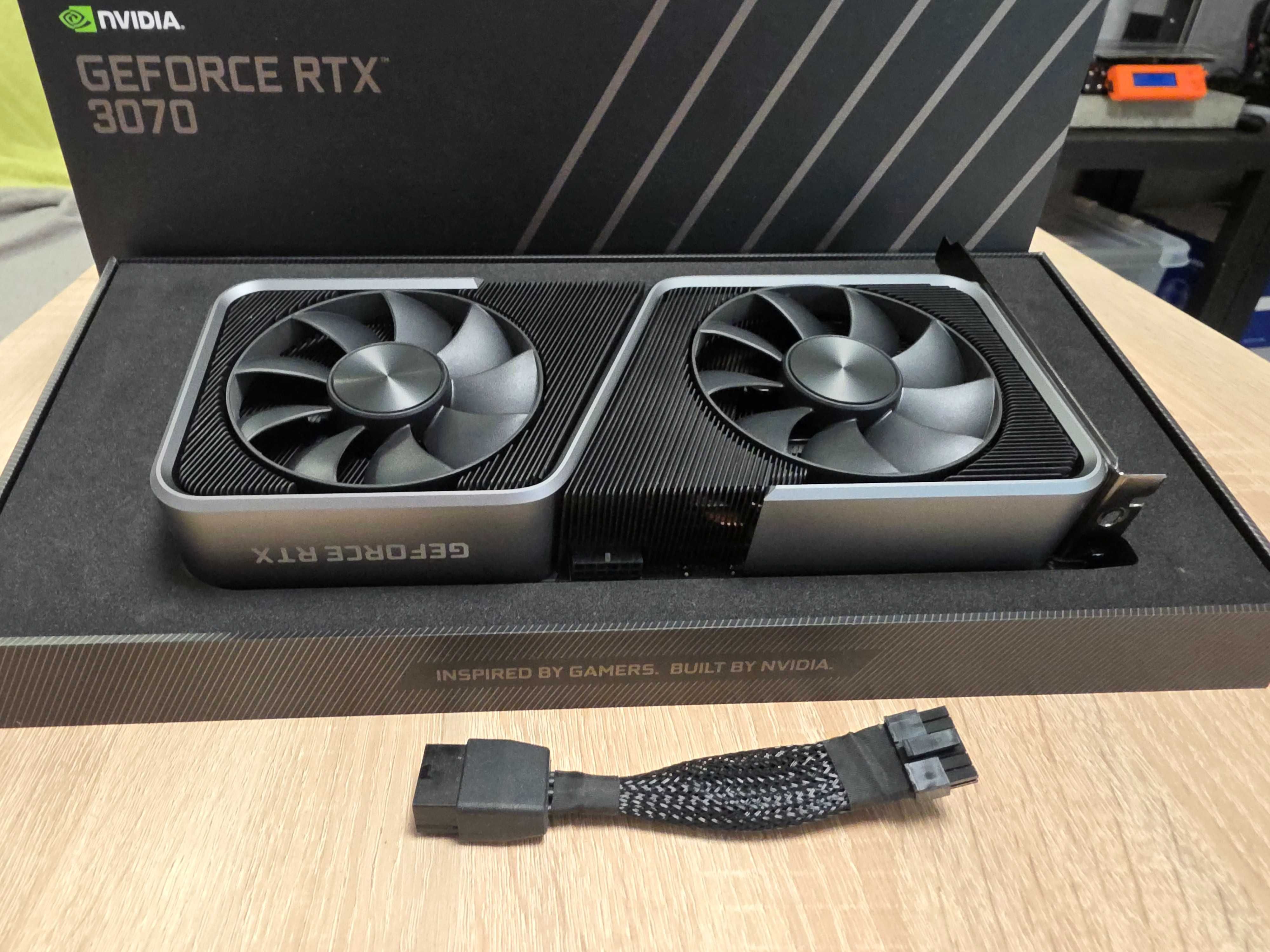 Видео Kарта Nvidia Geforce RTX 3070 8GB FE