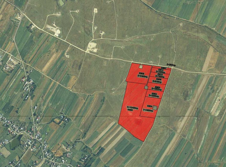 Terenuri arabile Oarja, Arges - 20.43ha