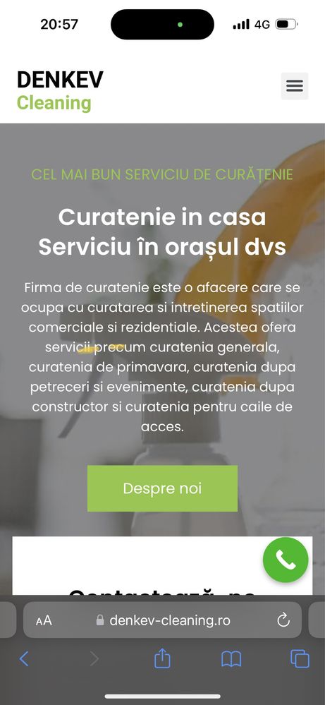 Firma de curățenie