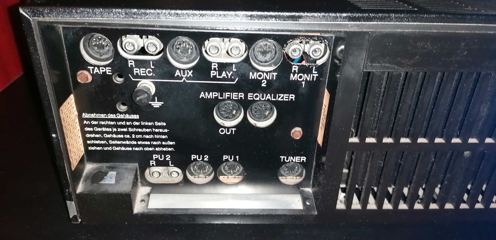 amplificator amplituner statie telefunken