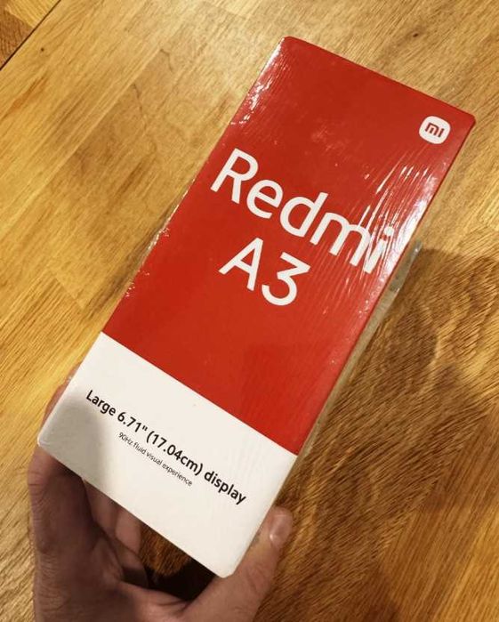Телефон REDMI A3 + слушалки