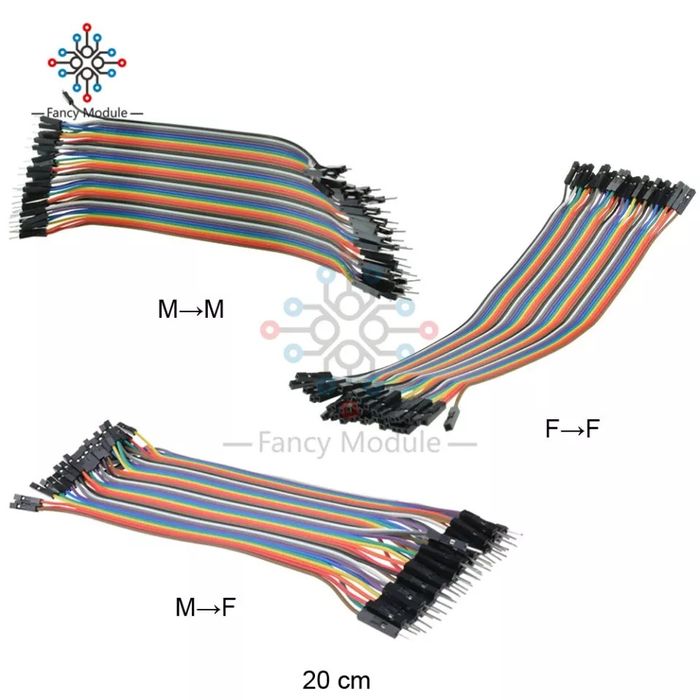 Кабель/arduino/ардуино кабель/40 pin 20 см/дупонт/dupont cable