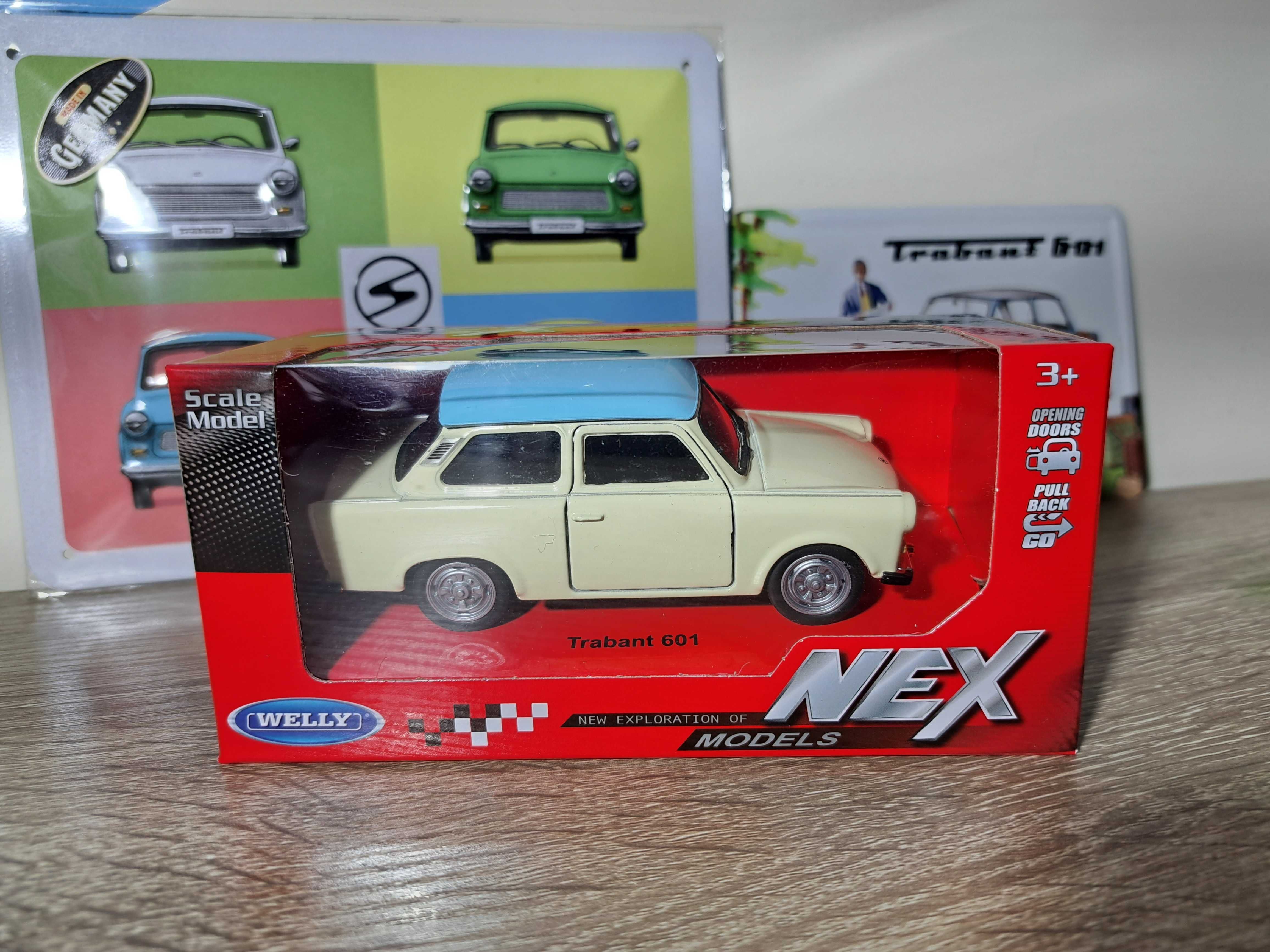 1:32 Trabant 601 - с рег. номер по избор - за колекция и подарък