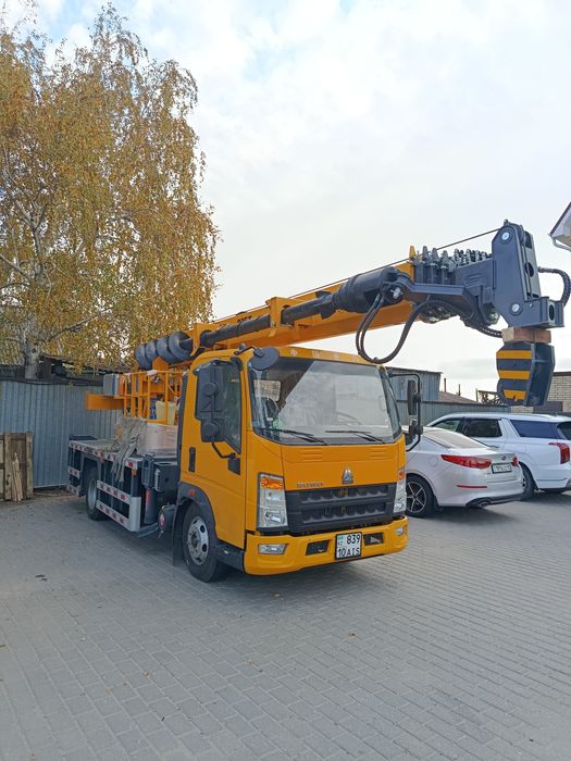 Автовышка 20м Автокрана 5т., Ямобур.