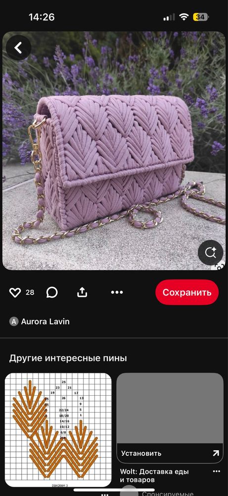 Сумка ручной работы