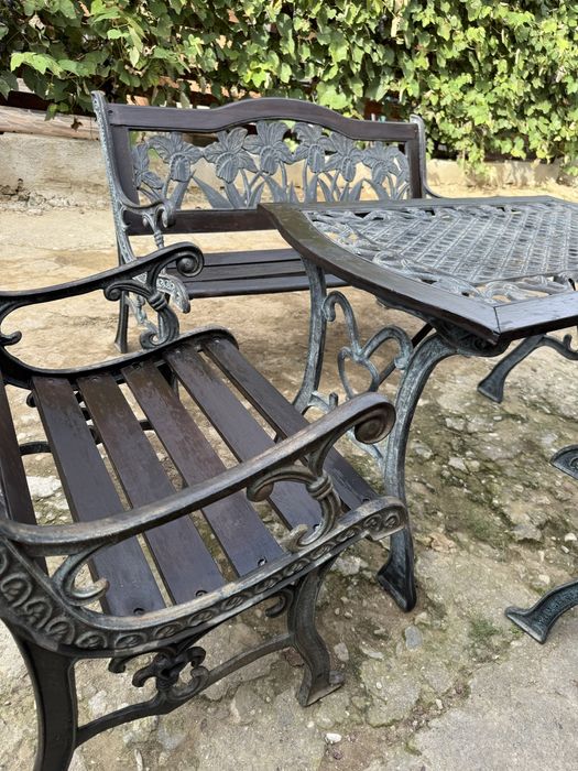 Masa cu scane si banca