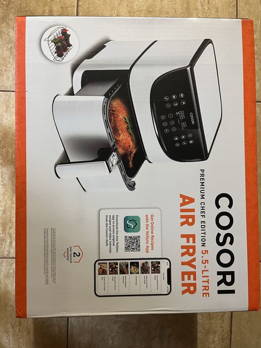 Airfryer Cosori 5,5 litri, nou, sigilat, garantie Flanco