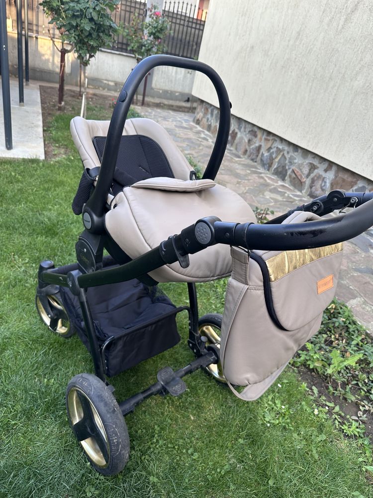 Carucior Krausman 3 piese folosit foarte putin