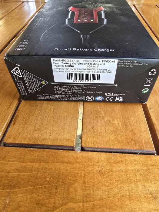 Ducati Redresor încărcător baterie moto