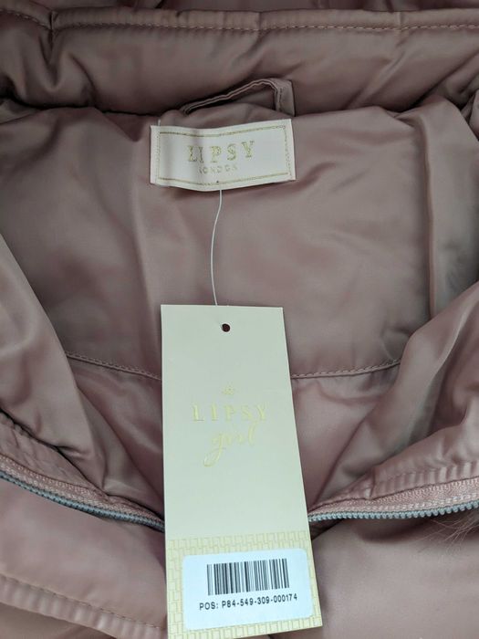 Сатенено розово яке Lipsy, размер 13 годишно момиче