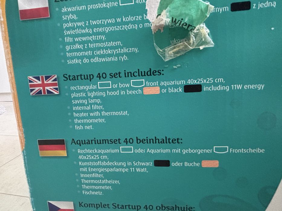Vand acvariu pesti