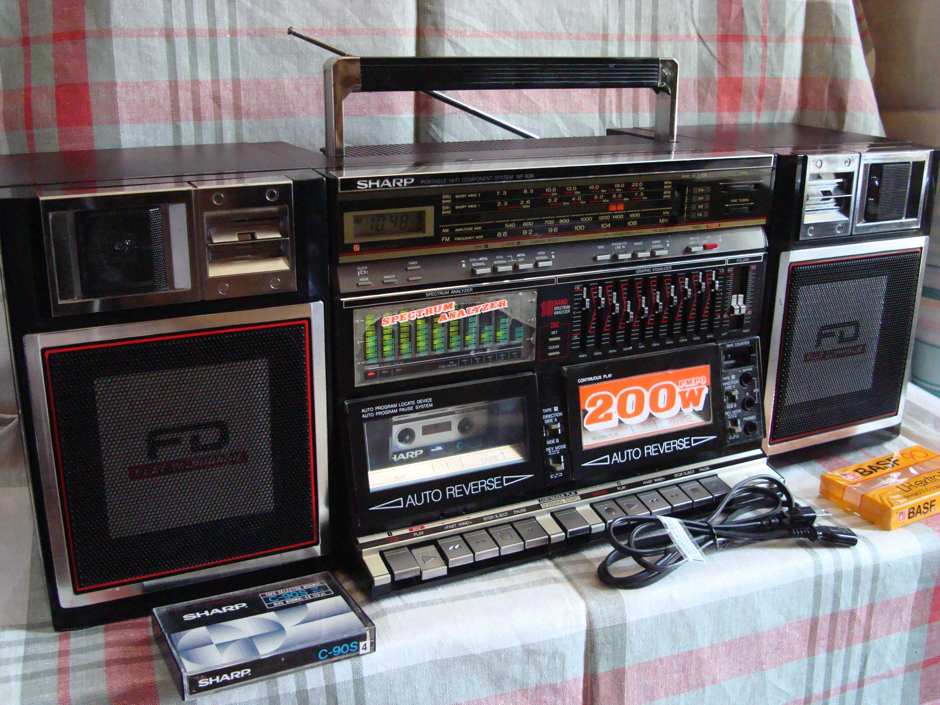 SHARP WF-939 Z (BK) 1986 год. ORIGINAL  Made in Japan .