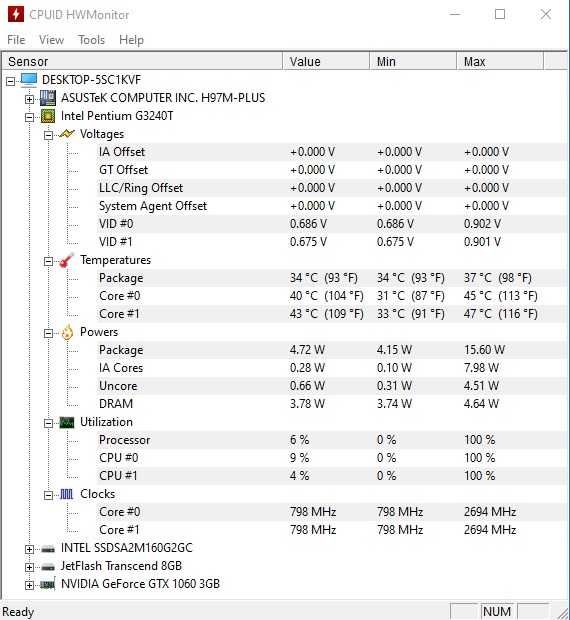 Intel Pentium G3240T 35W, socket 1150 перфектен за mining rig