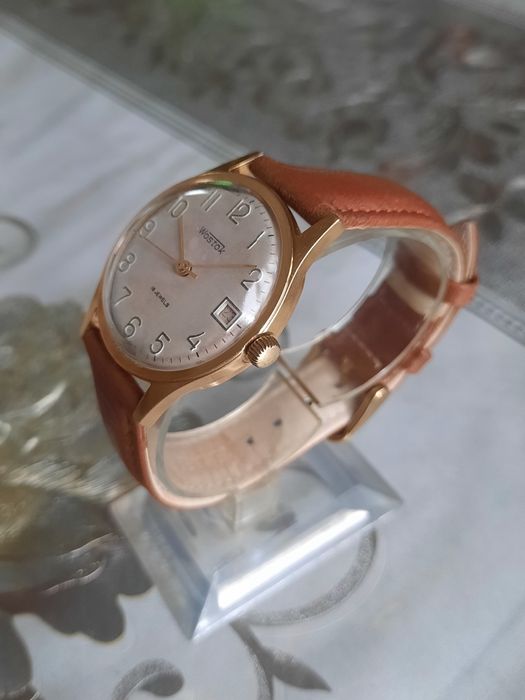 Позолоченные часы Восток-Ау10