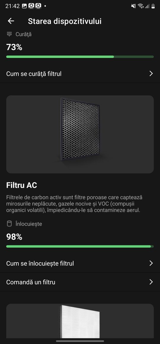 Purificator si umidificator Philips 2000i