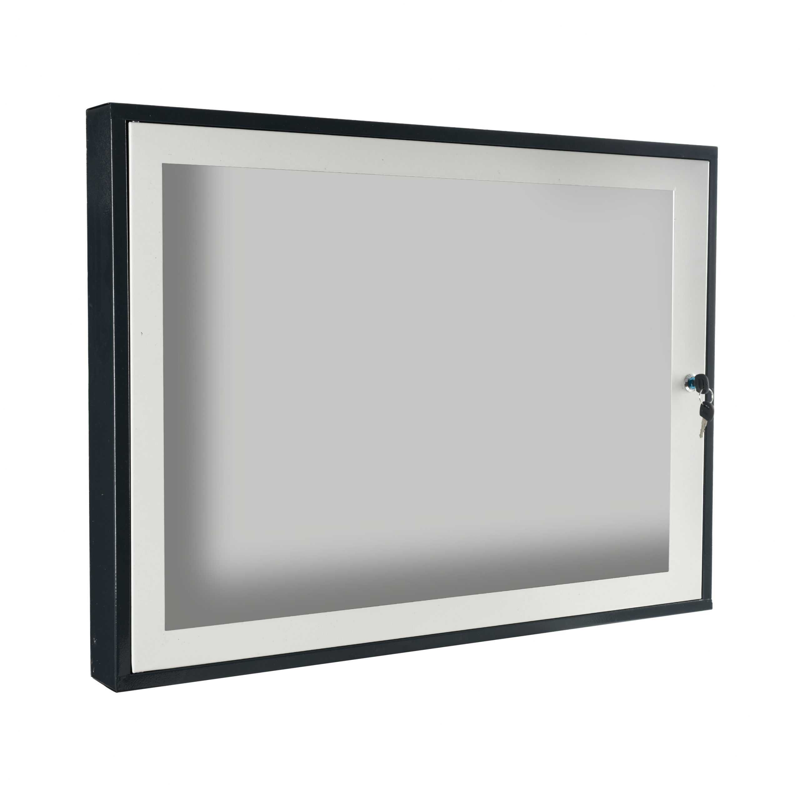 Avizier scara bloc - antracit-gri deschis 60x50 cm