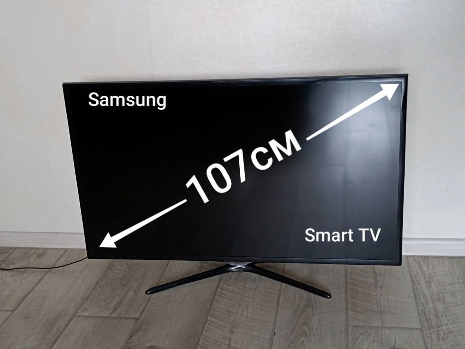 Телевизор смарт, Samsung 107см.